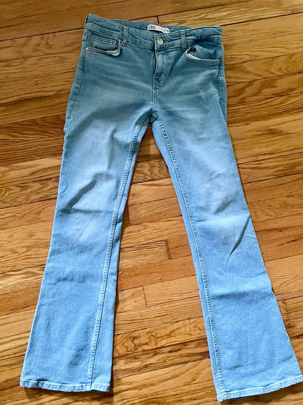 Zara Light Blue Denim Jeans